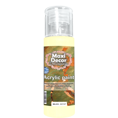 Ακρυλικό Χρώμα 130ml Maxi Decor ΙΒΟΥΑΡ ΜΑ010_MA010130